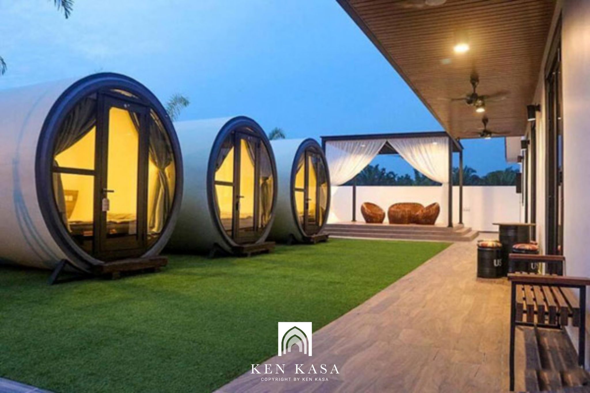 mẫu thiết kế phòng homestay giá rẻ nhà ống